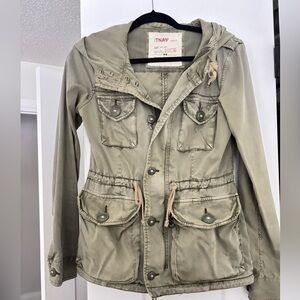 TNA Women's Khaki Utility Jacket